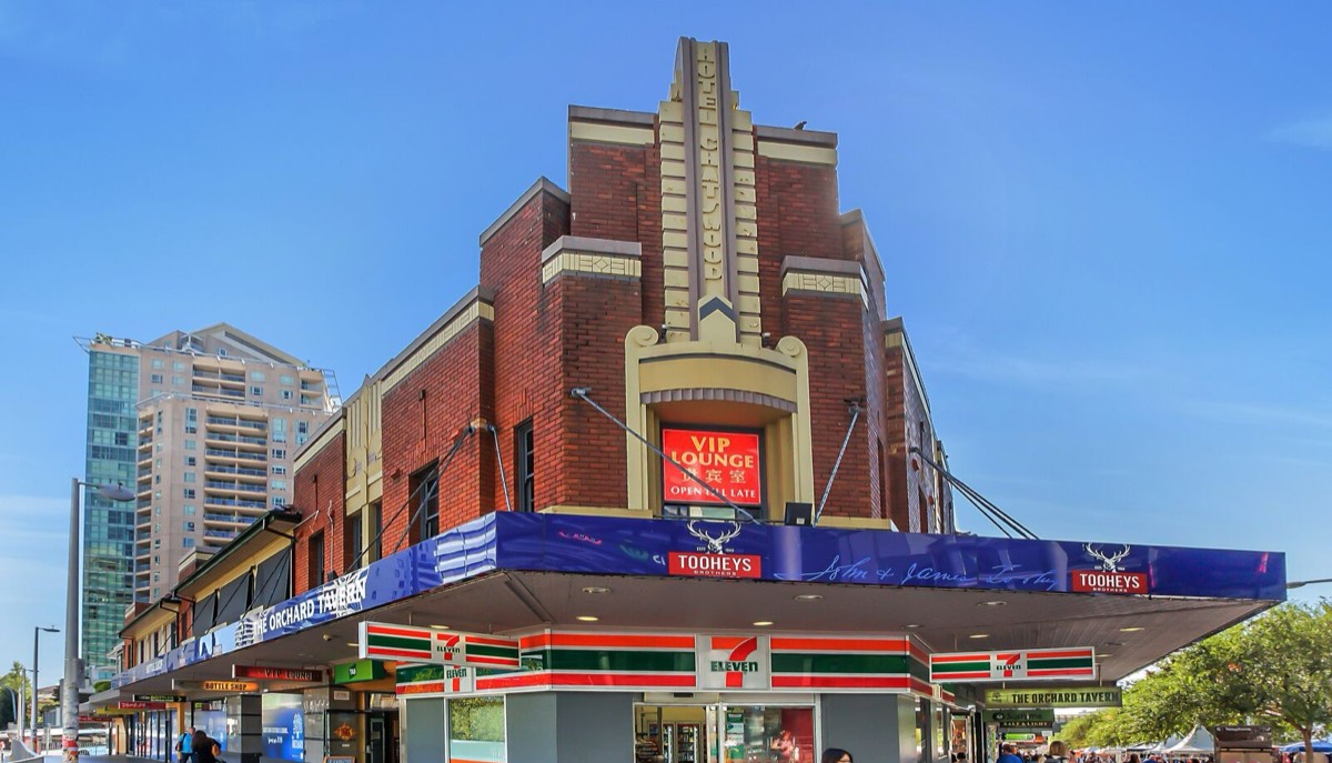 High-traffic retail arcade in Chatswood cleaned by Mack